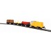 my Train FREIGHT TRAIN WITH DIESEL LOCOMOTIVE - HO COMPLETE SET ( 1.10 x 0.88 M ) - PIKO 57090